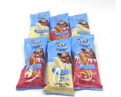 6 X Dr Zoo ICE CREAM voor honden 6 x 50 gr waarvan 3 x flavour cream en 3 x sausage en cheese. zeer lekker, verkoelend op hete dag, enkel 30 minuten in diepvries en de snack wordt een hondenijsje
