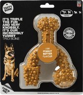 TastyBone - Large - Trio Bone Peanut Butter - Hond - Kauwspeelgoed - Vegan - Kluif - Nylabone