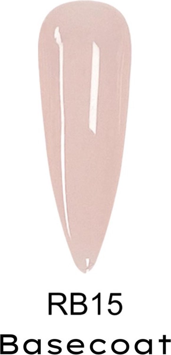 Goedkoopste Basecoat 15ml RB15 Jixxa - Basecoat nagels - Basecoat gelnagels - Basecoat voor gelnagels - Basislak nagels - Sterke basecoat- Langhoudende basecoat - Beschermende basecoat - Verstevigende basecoat - Beste basecoat voor gelnagels