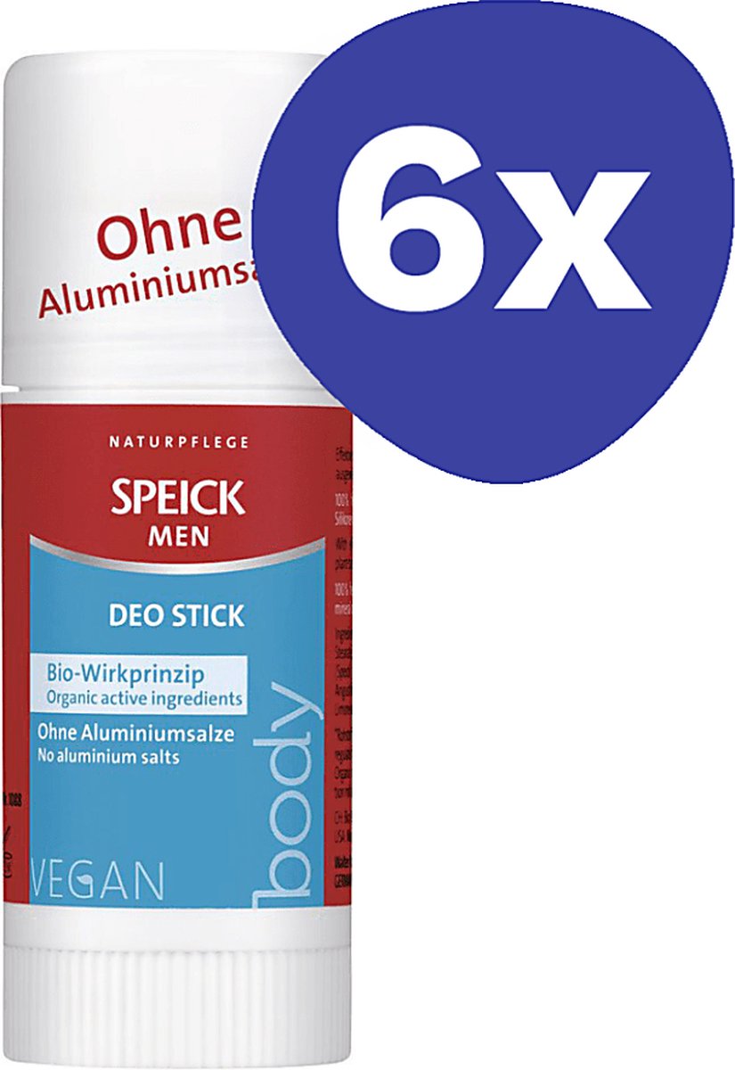 Speick Men Deo Stick (6x 40ml)