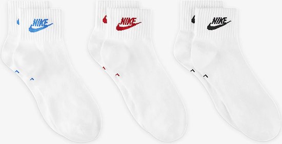 NIKE Sportswear Everyday Essential Chaussettes Homme Multicolore - Taille 34-38
