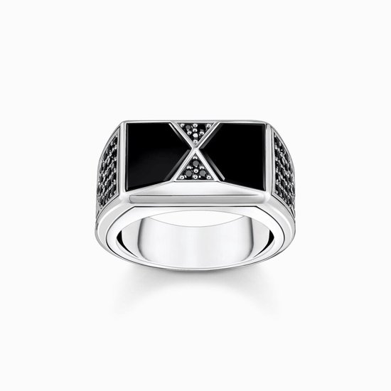 Thomas Sabo - TR2430-508-11-68 - Ring - Unisex - 925er Zilver - ringmaat 68