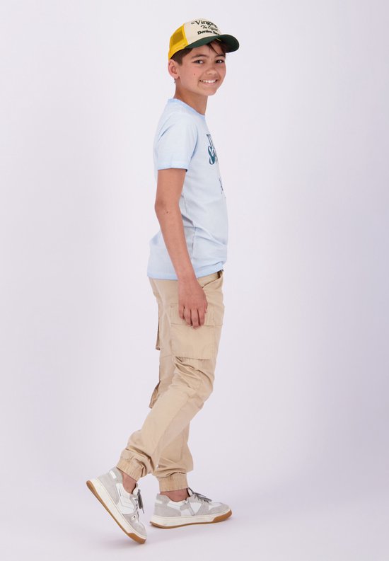 Vingino Pants Sep Jongens Broek - White Paper - Maat 176