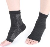 Neuropathie sokken - Compressie Sokken - Maat 42 - 46 - VoetVitaal - Neuro Socks - Slaapsokken - Bedsokken - Steunsokken - Massagesokken - Zonder Tenen