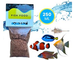 Aqua-Loui® - Visvoer - Tropisch Vissenvoer - Artemia - Vlokken (Flakes) - Visvoer Aquarium - Geschikt Voor Alle Maten Zoetwater & Zoutwater Vissen - 250ml