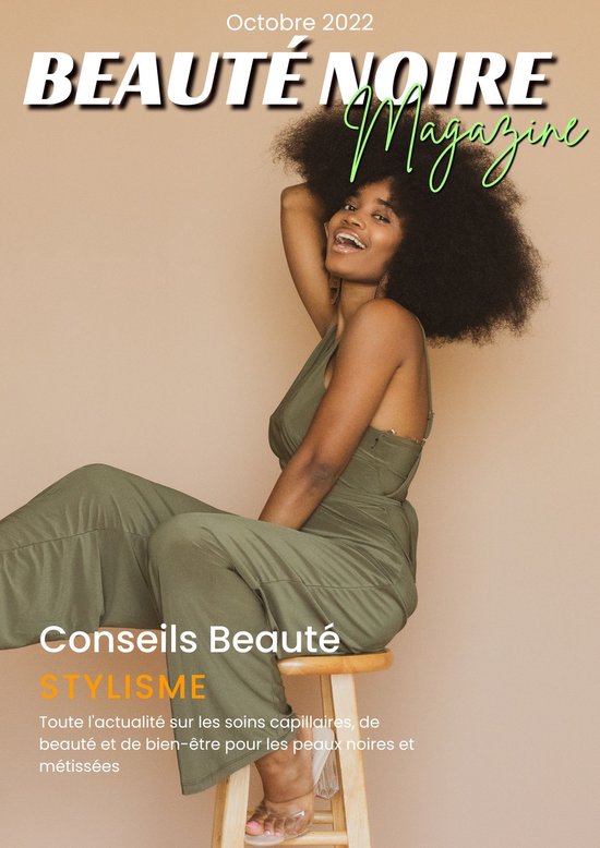 Beauté Noire Magazine - Octobre - cover