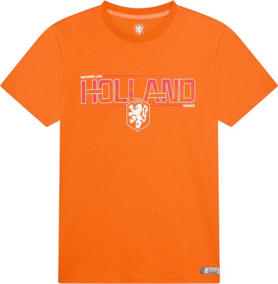 Nederlands elftal Holland T-shirt oranje - kids - maat 152 - maat 152