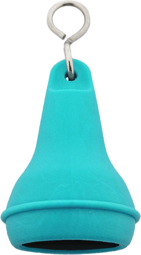 Porte-clés CombiCraft Hotel Mayfair avec fond ouvert 41x70mm turquoise - 10 pièces