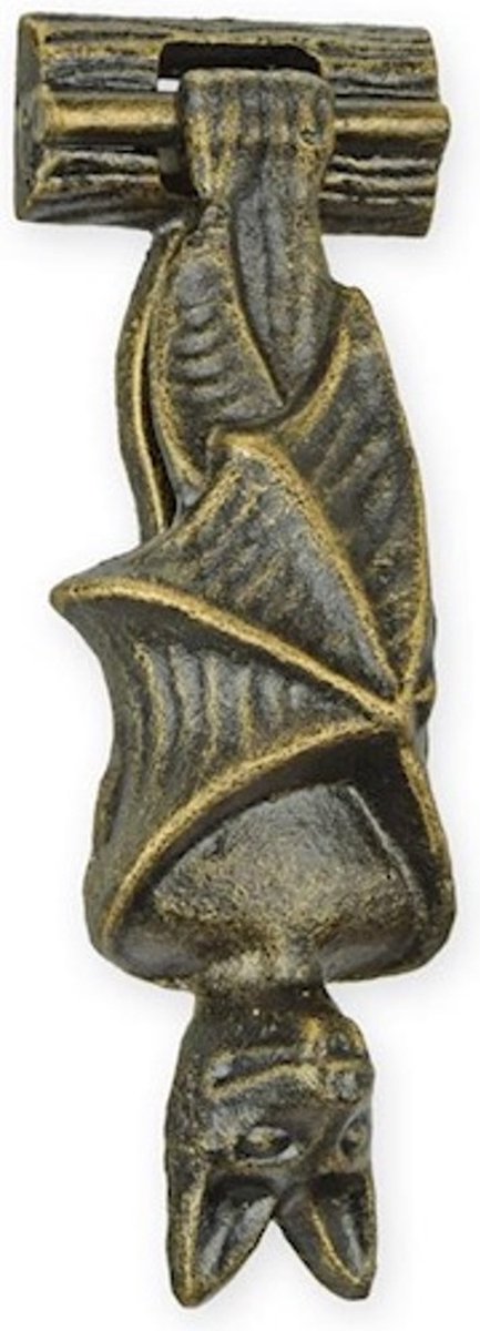 MadDeco - gietijzeren - deurklopper - vleermuis