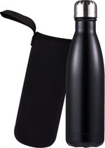 Thermos Flask 500 ml Stainless Steel Drinking Bottle - Perfect for Sports, Running, Cycling, Yoga, Hiking, and Camping