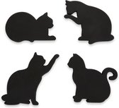 Balvi onderzetters Cat set van 4