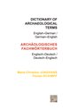 Dictionary Of Archaeological Terms