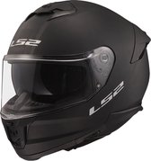 LS2 casque moto FF808 Stream II solide noir mat XS