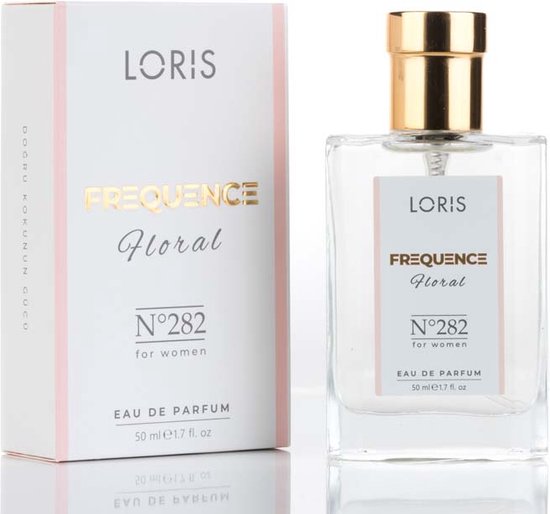 Loris Parfum Frequence Oriental - 282 - Damesparfum - 50ML - Eau de Parfum - Geurnoten: bloemig, fruitig. Inhoud: lychee, nootmuskaat, vanille, vetiver, muskus.