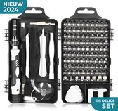 Precisie schroevendraaier set - 115-delig - Universeel - Magnetisch - Gereedschapset- Schroevendraaiers - Bitset met Torx