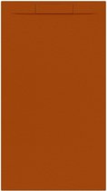 Allibert LUNA douchebak inclusief sifon Satijn Koper Oranje-160x90x3 cm