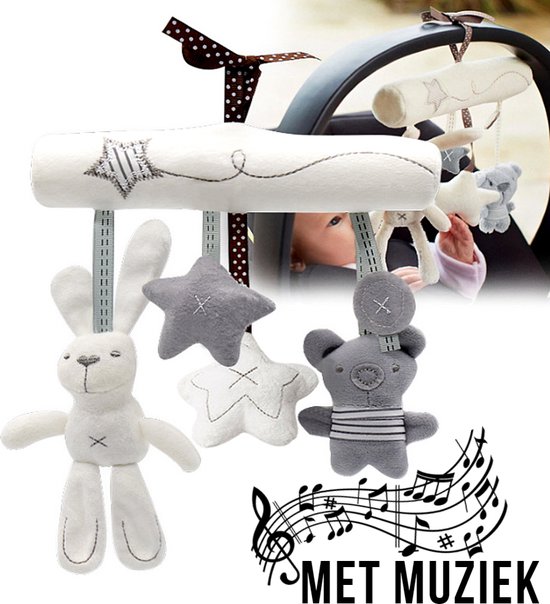 Muziek Pluche Knuffel Baby Mobile voor Baby's