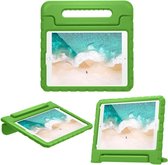 iMoshion Tablet Hoes Kinderen Geschikt voor iPad 8 (2020) 8e generatie / iPad 7 (2019) 7e generatie / iPad 9 (2021) 9e generatie - iMoshion Kidsproof Backcover met handvat - Groen