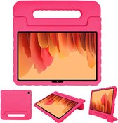 iMoshion Tablet Hoes Kinderen Geschikt voor Samsung Galaxy Tab A7 - iMoshion Kidsproof Backcover met handvat - Roze