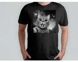 Alien Cat selfie - T Shirt - Cats - Gift - Cadeau - CatLovers - Meow - KittyLove - Katten - Kattenliefhebbers - Katjesliefde - Prrrfect