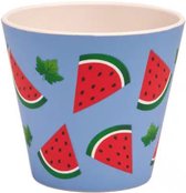 Quy Cup - 90ml Ecologische Reis Beker - Espressobeker “Watermelon” 7x7x7cm