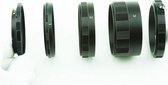 Macro Extension Tubes Sony Nex A7 FE mount Camera Lens 3*metaal ring