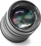 7artisans 55mm F1.4 manual focus lens Canon systeem camera + Gratis lenspen + 52mm uv filter en zonnekap