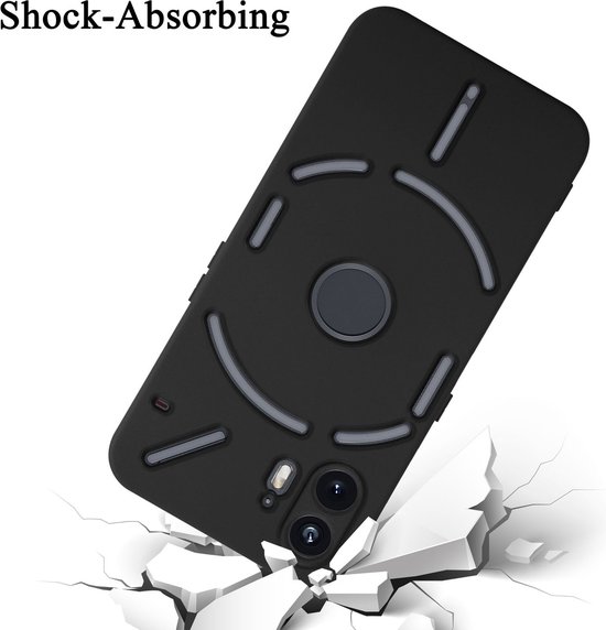 Cadorabo Case adapté à Nothing Phone 2 in - Housse de protection en silicone TPU flexible