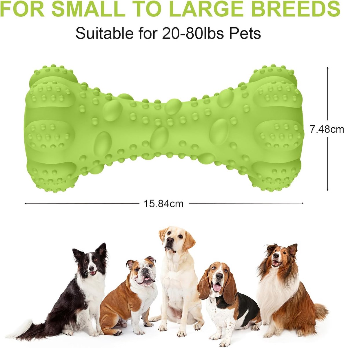 Andiker Pluche speelgoed voor honden, hondenspeelgoed, interactief, duurzaam, dinosaurusvorm, pluche dier voor grote, middelgrote en kleine honden (oranje