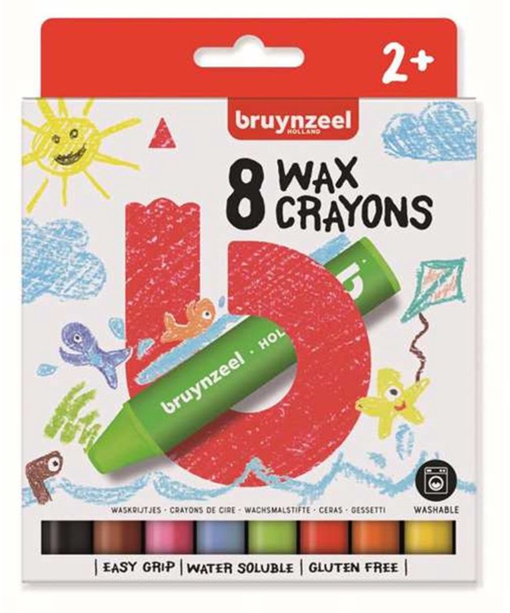 Bruynzeel Inspiring Young 8 waskrijtjes — afbeelding 3