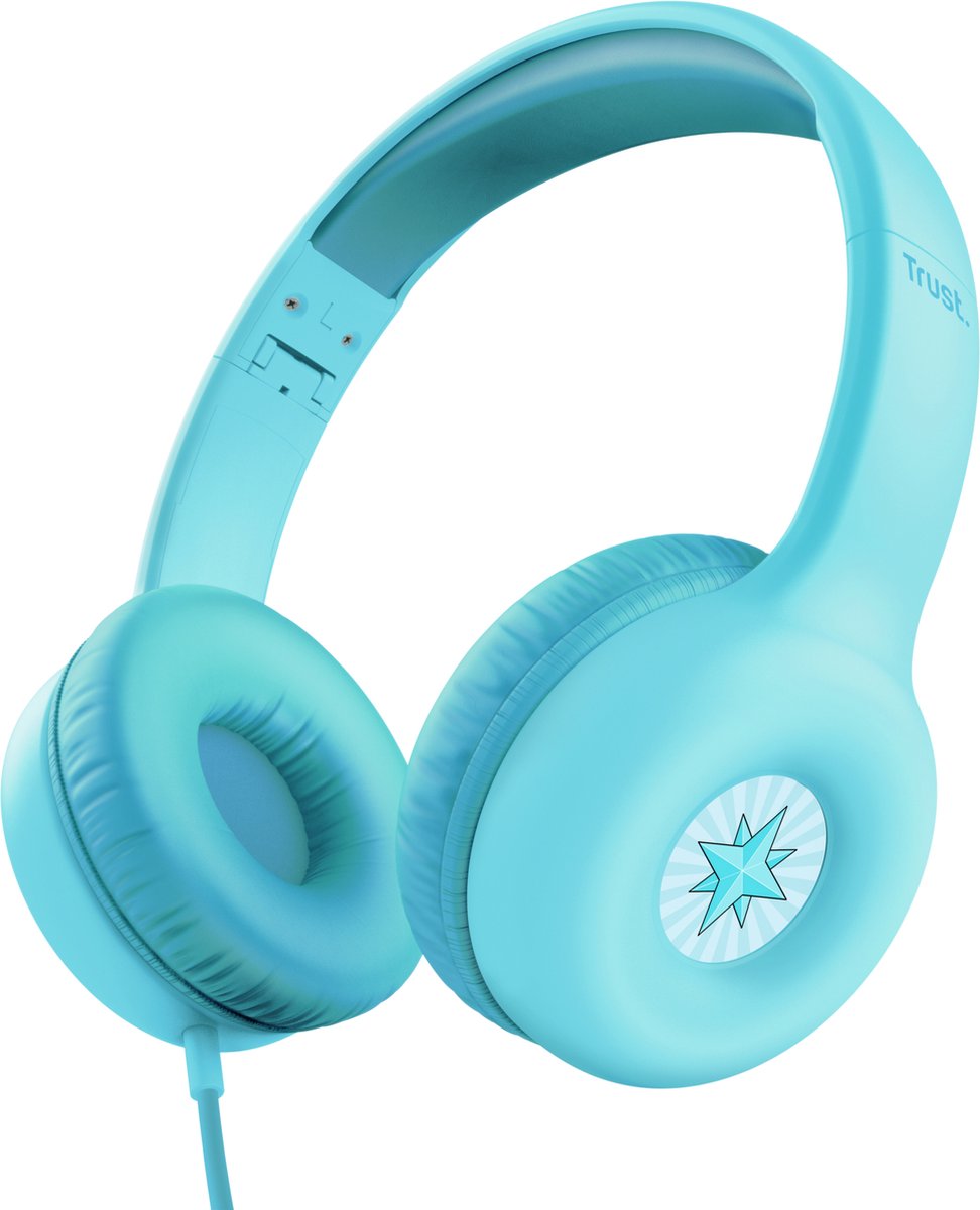 TRUST Nouna Koptelefoon Blauw
