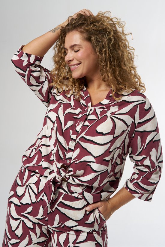 Foto: Ms mode blouse blouse met strikdetail