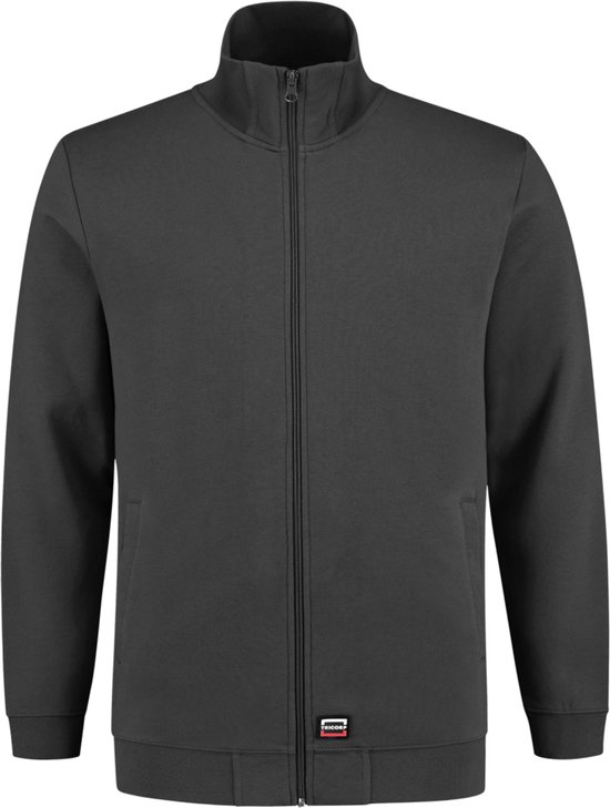 Tricorp 301017 Sweatvest 60°C Wasbaar - Donkergrijs - XL