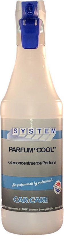 tsunami aardappel Plaats System123 Auto parfum - Cool - 750 ML | bol.com
