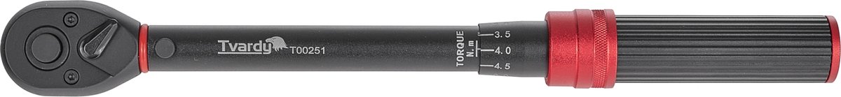 Tvardy Krachtmoment Sleutel - 10-60 Nm - 3/8" Aandrijving - Bi-directionele Meting - 300 mm Lengte