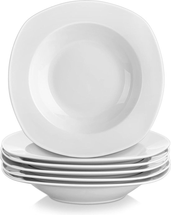 Herend - Tafelservies - Bloemendecor 6 x soepborden ca. 24,5 cm