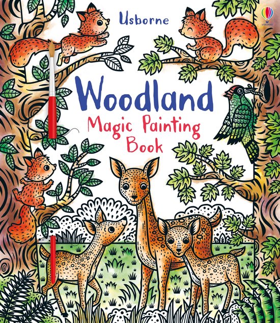 Woodland Magic Painting 1 Magic Painting Books - cover