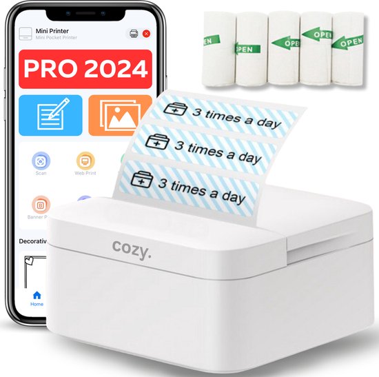 cozy.® Labelprinter Pro 2024