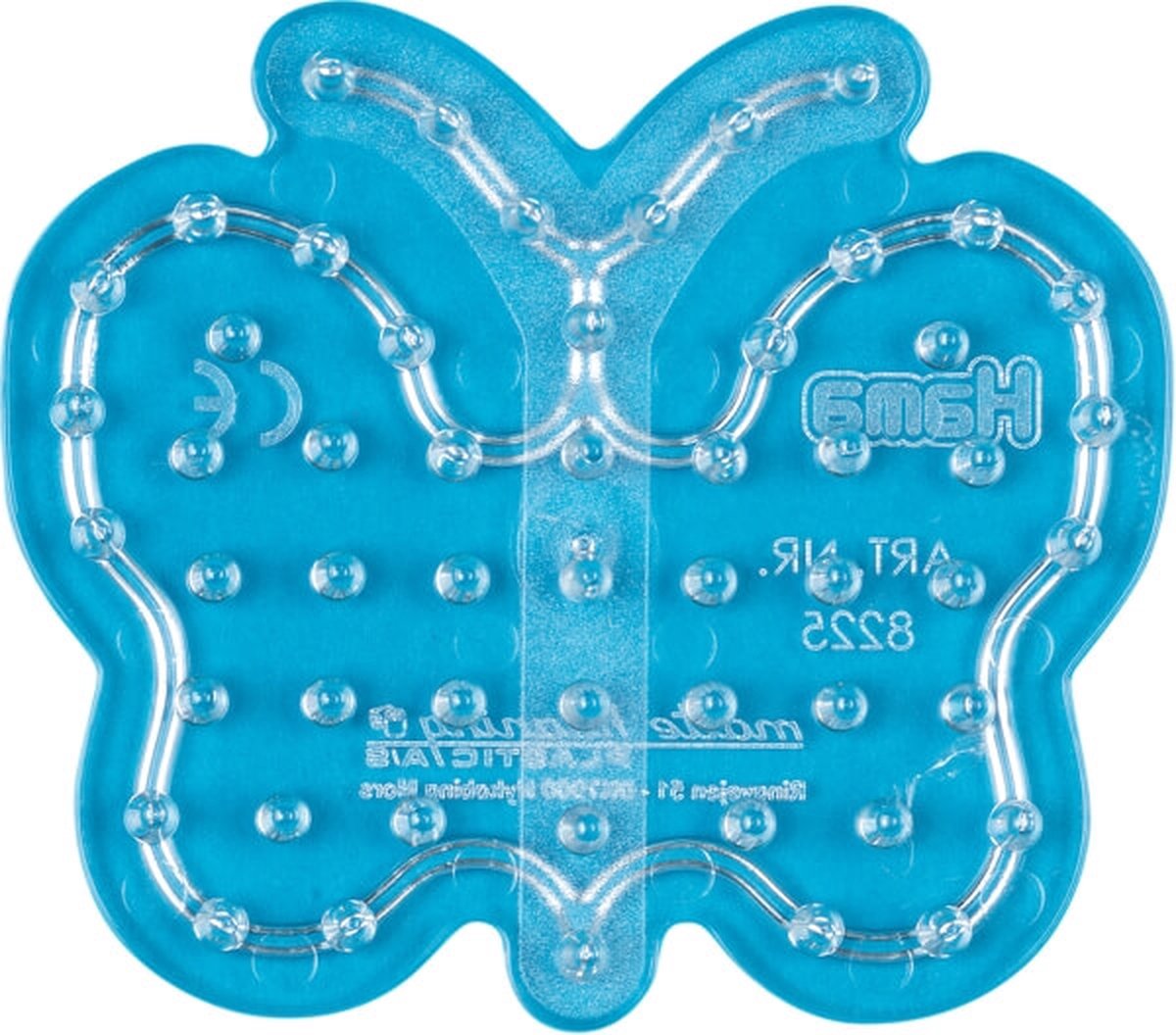Hama MAXI VLINDERTJE / VLINDER strijkkralen vormpje / figuur / grondplaat voor extra grote maxi strijkparels (strijkkralenbordje / legbordje dier vlindertje), schoencadeau Sint / Kerstmis — cadeau in Spellen & Speelgoed - foto 3