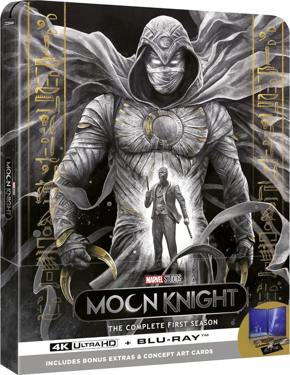 Marvel's Moon Knight - 4K UDH + blu-ray - Steelbook - Import