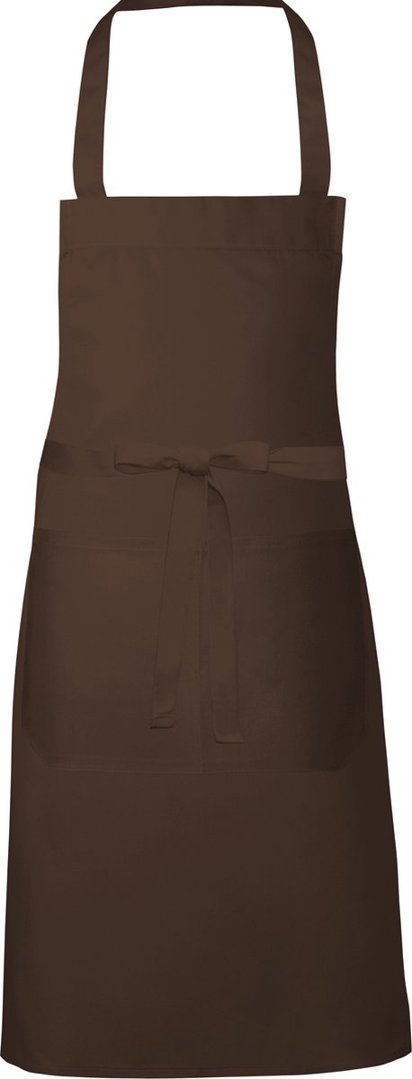 Hobbyschort met zak - Brown - 80 x 73 cm - Link Kitchen Wear