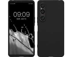 kwmobile telefoonhoesje geschikt voor Sony Xperia 1 VI - Hoesje voor smartphone - Back cover in zwart