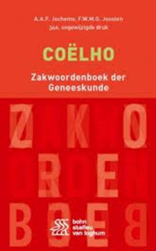 Coëlho Zakwoordenboek der Geneeskunde - cover