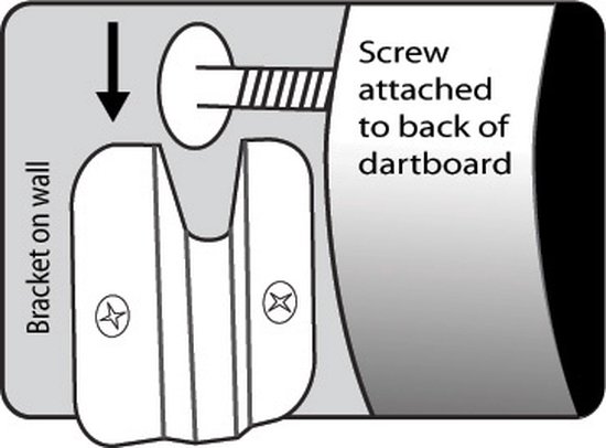 KOTO Dartboard Bracket van KOTO — afbeelding 3