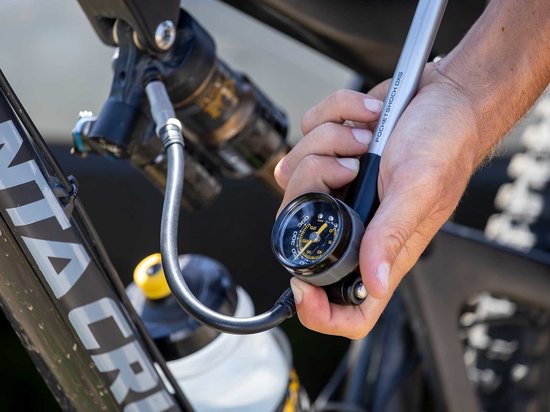 Topeak PocketShock DXG XL Zwart, Zilver Handluchtpomp — afbeelding 3