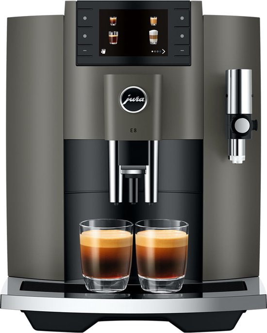 JURA E8 - Volautomatische espressomachine - Dark Inox - EC