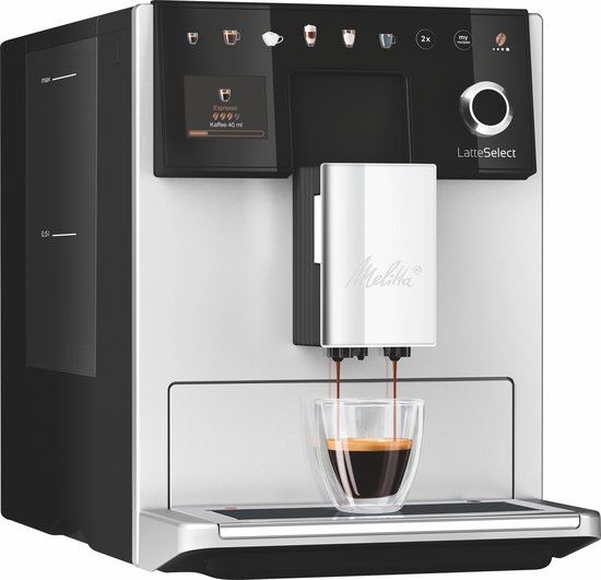 MELITTA - Machine à expresso Latte Select Argent