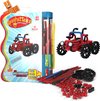 Spaghetteez - Wiggly Roadster - Flexibele Bouwstaafjes - Speelgoed 5,6,7,8 Jaar Jongens en Meisjes- Constructie Speelgoed- Montessori Speelgoed- Educatief Speelgoed