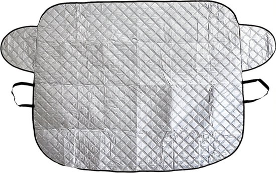 Nivard Couverture Antigel Voiture - Couverture Antigel Voiture - Couvre pare-brise Antigel - Couverture Pare-Brise-Couverture Anti-Glace - Couverture Neige - Protection solaire - Pare-Soleil - Fenêtre