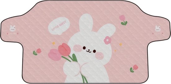 Couverture antigel pour voiture Nivard - Couverture antigel pour voiture - Couvre pare-brise antigel - Housses de pare-brise antigel - Housse de pare-brise - Couverture antigel - Couverture antineige - Protection solaire solaire - Pare-soleil - Lapin